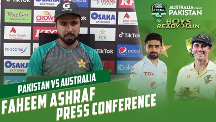 Faheem Ashraf Post Match Press Conference | Pakistan vs Australia | MM2T