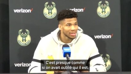 Bucks - Antetokounmpo : "Je suis heureux pour Klay"