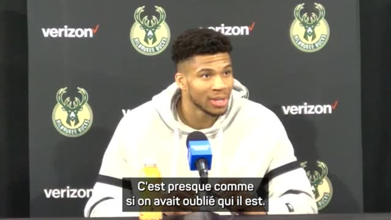 Bucks - Antetokounmpo : "Je suis heureux pour Klay"