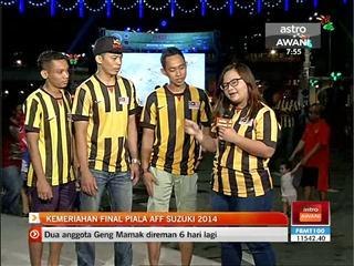 Kemeriahan final Piala AFF Suzuki 2014