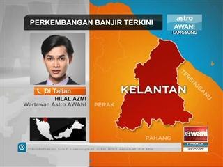 Keadaan banjir di Kelantan (Khamis, 25 Dis, 1:00pm)