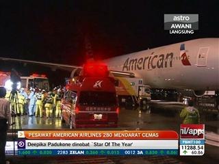 Pesawat American Airlines 280 mendarat cemas