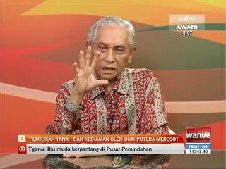 Pemilikan tanah dan kediaman oleh Bumiputera merosot