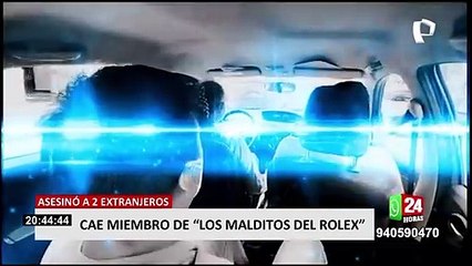 Capturan a sicario, autor del doble crimen de extranjeros en el Cerro Centinela