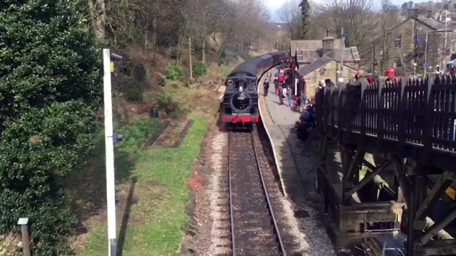 Keighley Worth Valley Railway Steam Gala 13-3-22