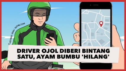 Viral Driver Ojol Diberi Bintang Satu Gegara Ayam Bumbu 'Hilang', Tuai Perdebatan