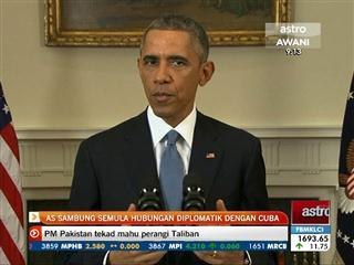 AS sambung semula hubungan diplomatik dengan Cuba