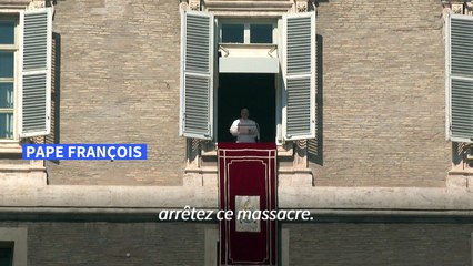 Le pape François demande à faire cesser le "massacre" en Ukraine