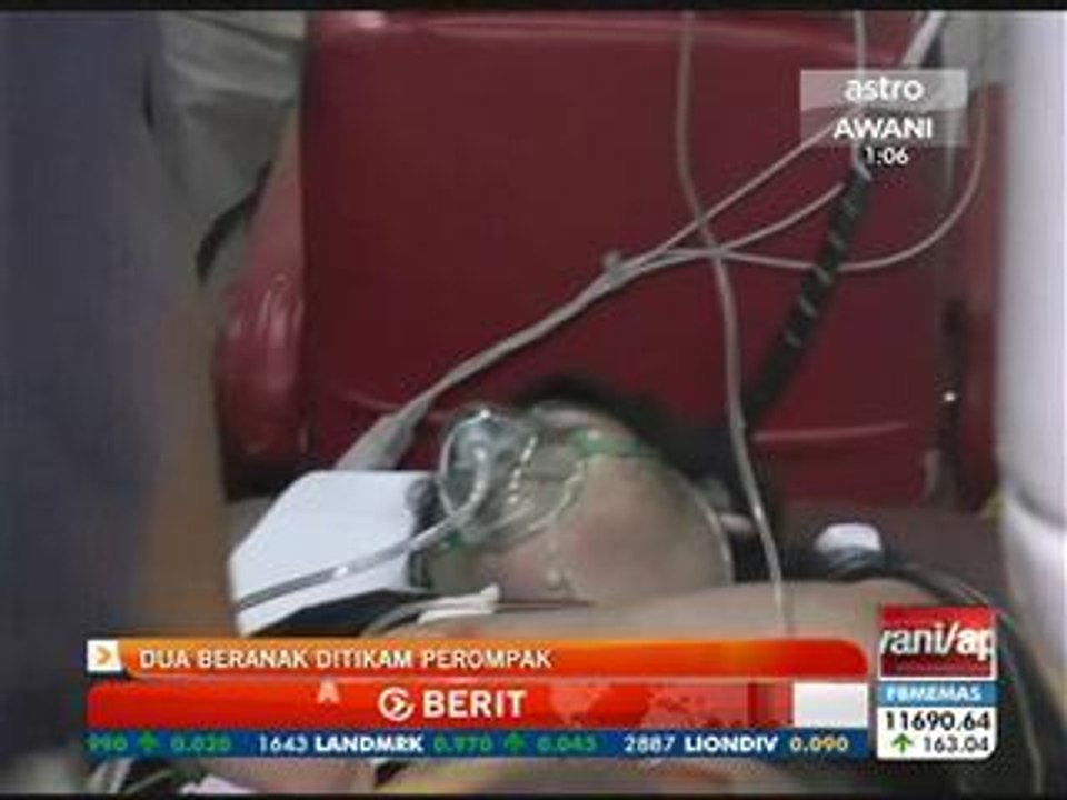 Dua beranak ditikam perompak