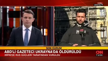 ABD'li gazeteci Brent Renaud İrpin'de öldürüldü