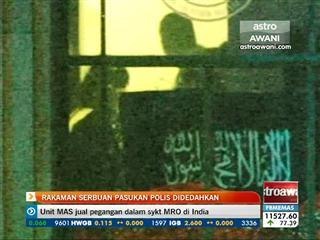 Rakaman serbuan pasuka polis didedahkan