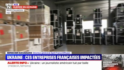 Ces entreprises françaises impactées par la guerre en Ukraine, avec des exportations à l'arrêt