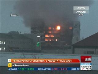 Pertempuran di Chechnya, 3 anggota polis maut