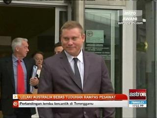 Lelaki Australia bebas tuduhan rampas pesawat