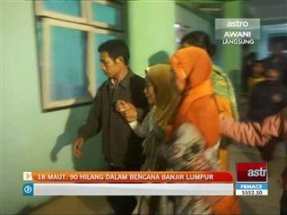 18 maut. 90 hilang dalam bencana banjir lumpur