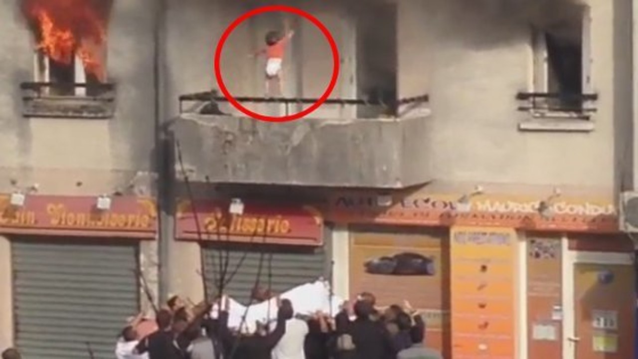 Corbeil-Essonnes : Des jeunes sauvent un bébé et sa mère d'un incendie