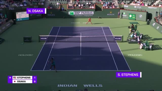 Osaka off to winning start at Indian Wells