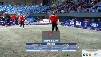 FINALE COUPE DE FRANCE - GLAZ ARENA 2022 - 1/4 TRIP LYON VS CANOHES