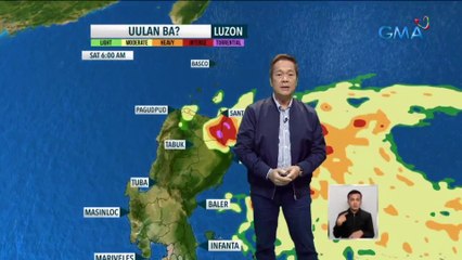 Maulang weekend, inaasahan sa ilang bahagi ng bansa dahil sa tail-end ng frontal system, amihan at localized thunderstorms | 24 Oras
