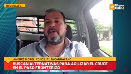 Buscan alternativas para agilizar el cruce en el paso fronterizo