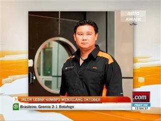 Jalur lebar 40Mbps menjelang Oktober