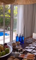La espectacular villa de las vacaciones de María Pombo con su hijo Martín