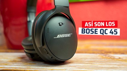 Así son los Bose QC45
