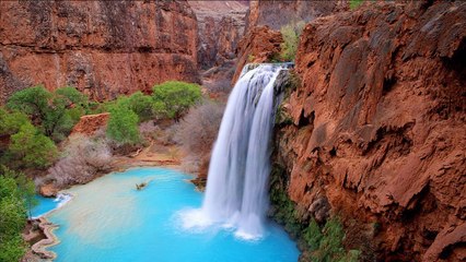 Arizona: Plongez dans les chutes d'Havasu