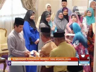 Sumbangan ringankan mereka yang memerlukan