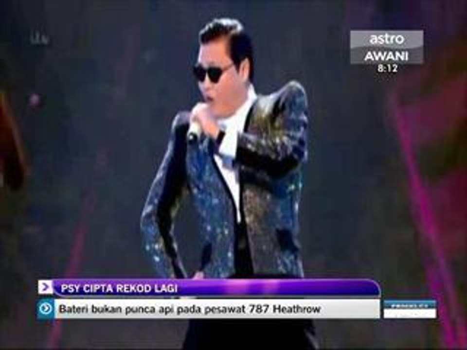 PSY cipta rekod lagi