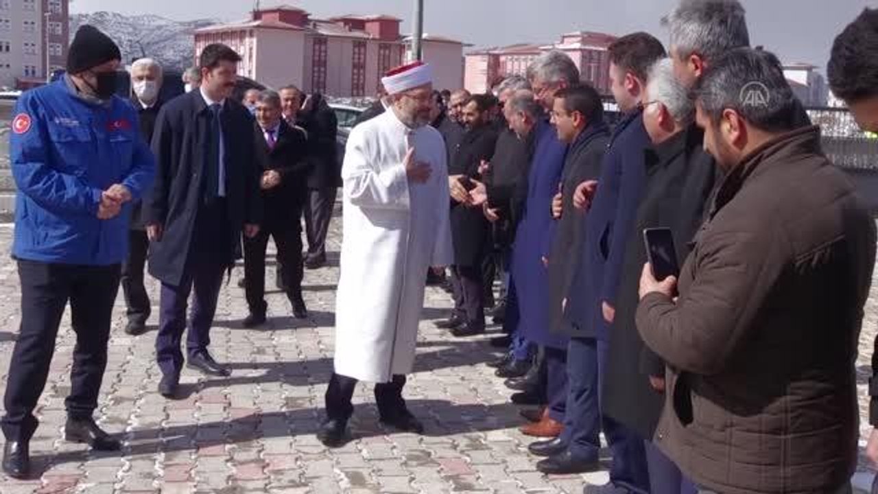 AFYONKARAHİSAR - Diyanet İşleri Başkanı Ali Erbaş, Afyonkarahisar'da hutbe irat etti