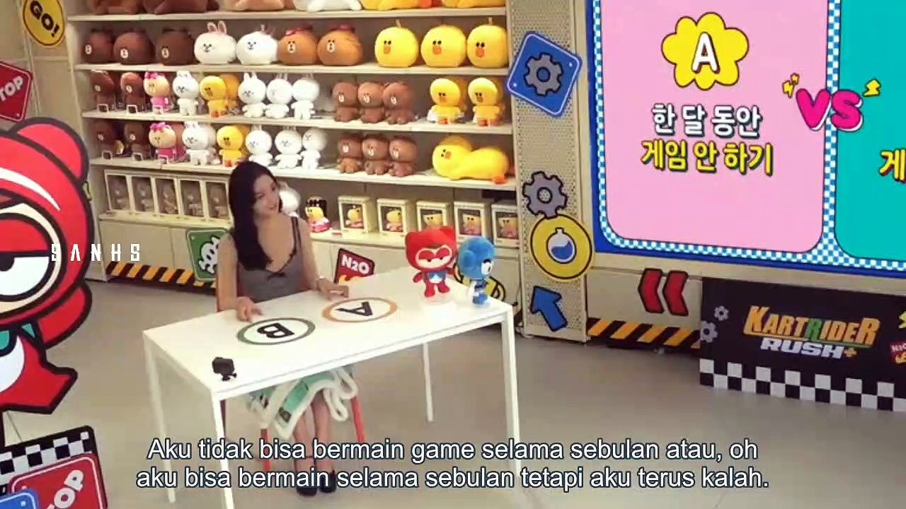 Jisoo Line Friends Kartrider Ep.1 [SUB INDO]