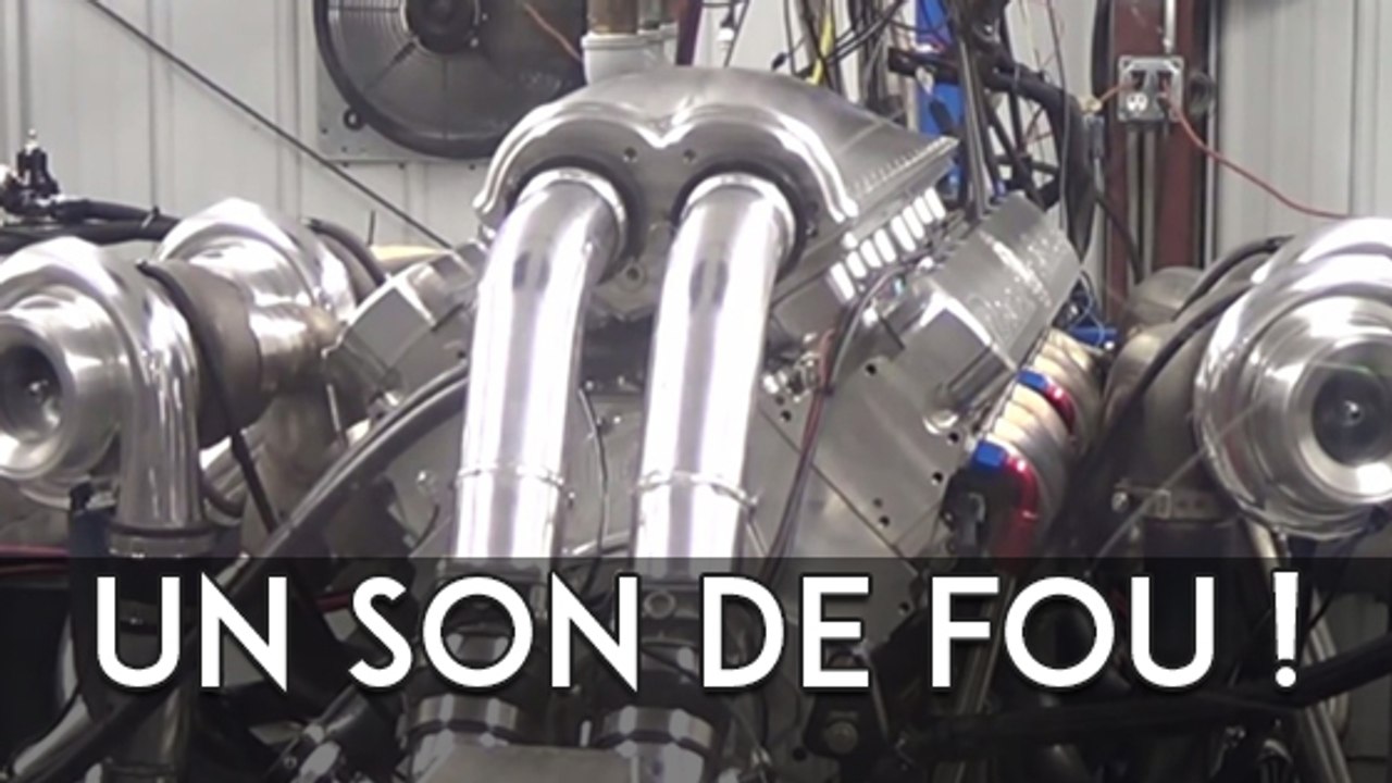 La Devel Sixteen, V16 12,3 litres et 4 500 chevaux qui font beaucoup de bruit