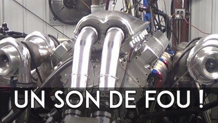 La Devel Sixteen, V16 12,3 litres et 4 500 chevaux qui font beaucoup de bruit