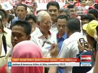 Umat Islam perlu mensyukuri nikmat yang diberikan