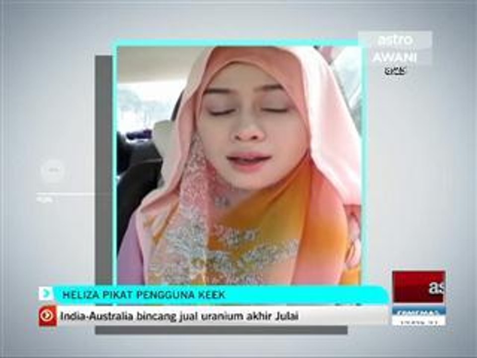 Heliza pikat pengguna KEEK