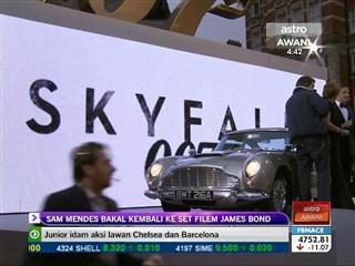 Sam Mendes bakal kembali ke set filem James Bond