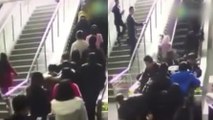 Chine : un escalator se met à fonctionner dans le mauvais sens