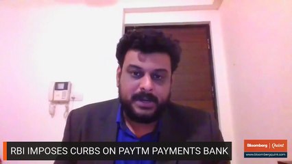 Descargar video: RBI Clamps Down On Paytm Payments Bank