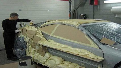 Il transforme une vieille Mercedes en une voiture de sport unique