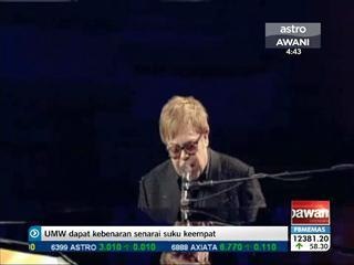 Elton John batal konsert kerana apendiks