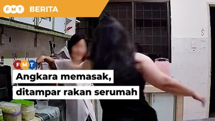 Kerana bising memasak, wanita tampar rakan serumah