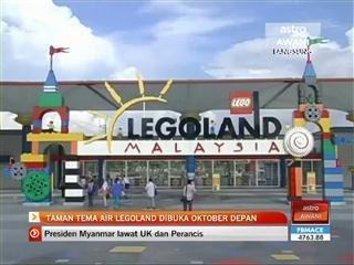Taman tema air Legoland di buka Oktober depan