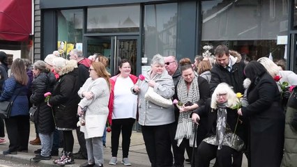 Hundreds pay their respects to popular florist Kathleen Lord