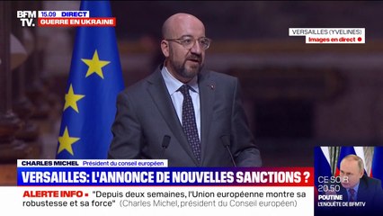 Charles Michel: "Nous voulons dire à nos amis ukrainiens qu'ils sont pleinement membres de la famille européenne"