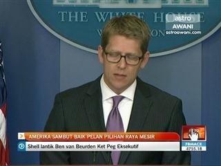 Amerika sambut baik pelan Pilihan Raya Mesir