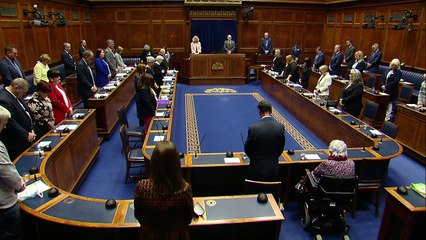 Victims of historical abuse hear state apology in N. Ireland