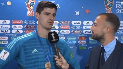 PSG-Real Madrid : les propos remplis de "seum" de Courtois en interview d'après-match