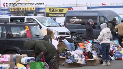 'We can't live without them': Ukrainian refugees flee with beloved pets