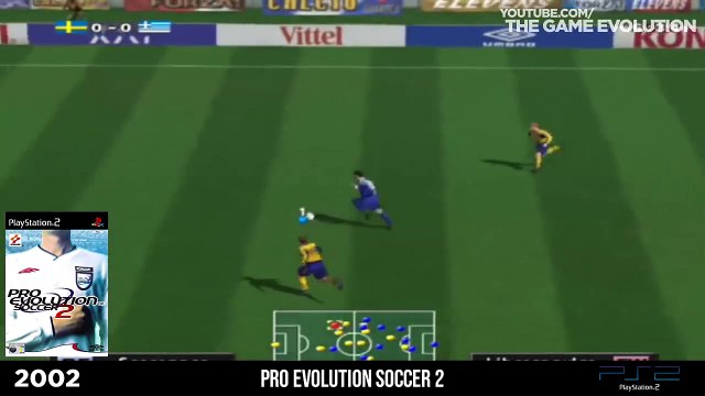 PES PlayStation Evolution PS1 - PS5